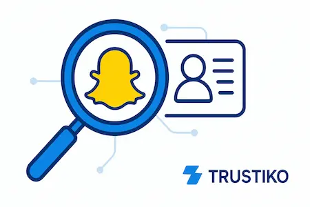 Illustration for finding a Snapchat account owner