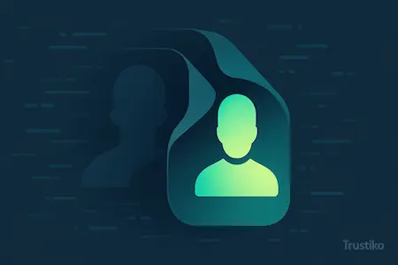 Illustration for identifying a person behind a TikTok account