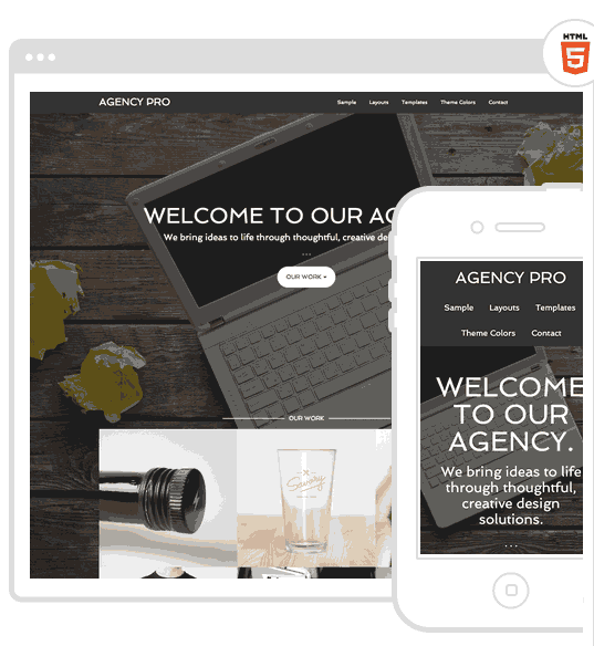 Agency Theme for wordpress website
