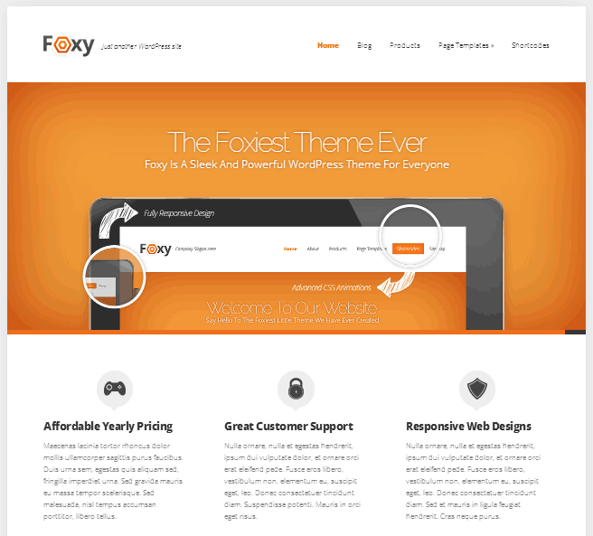 Foxy theme