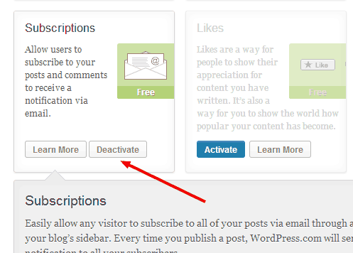 How to Deactivate Modules in JetPack plugin How to Deactivate Modules in JetPack plugin