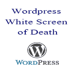 wordpress white screen of death fix