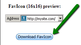 Download your Favicon