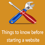 Things to Consider Before Starting a Website