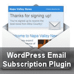 WordPress Plugin for Email Subscription