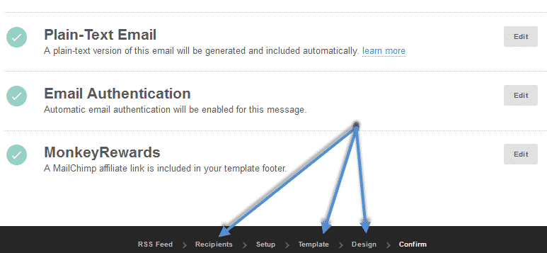 edit email compaigns