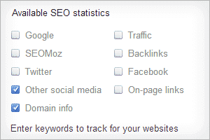 SEO monitoring