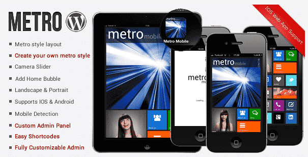 Mobile WordPress Theme