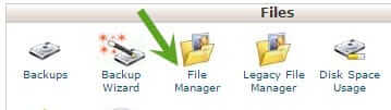 cPanel access to theme functions file