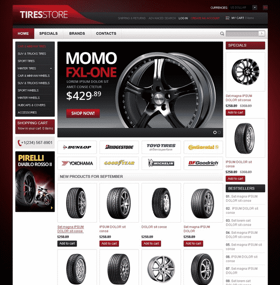  Tires theme