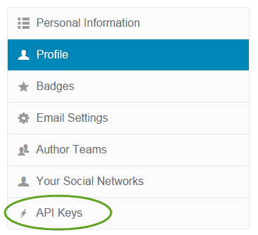 API