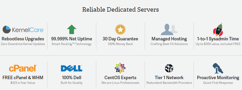 Reliable dedicated servers