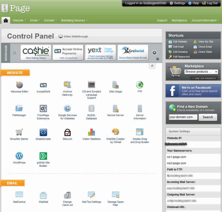iPage vs Bluehost