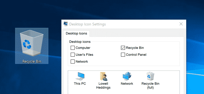 Windows 10 recycle bin