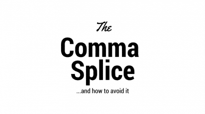 Comma Splice checking