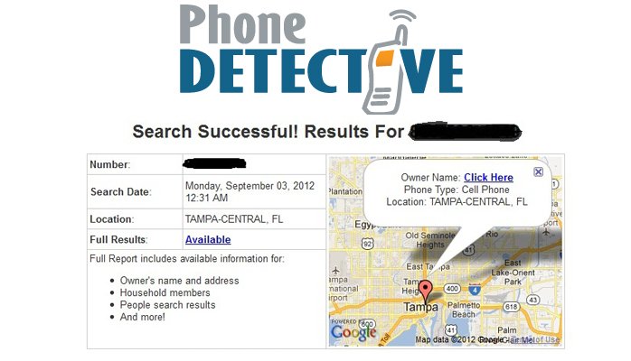 Street Address Using a Reverse Phone Lookup