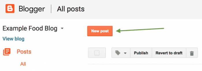 Starting the first blog post