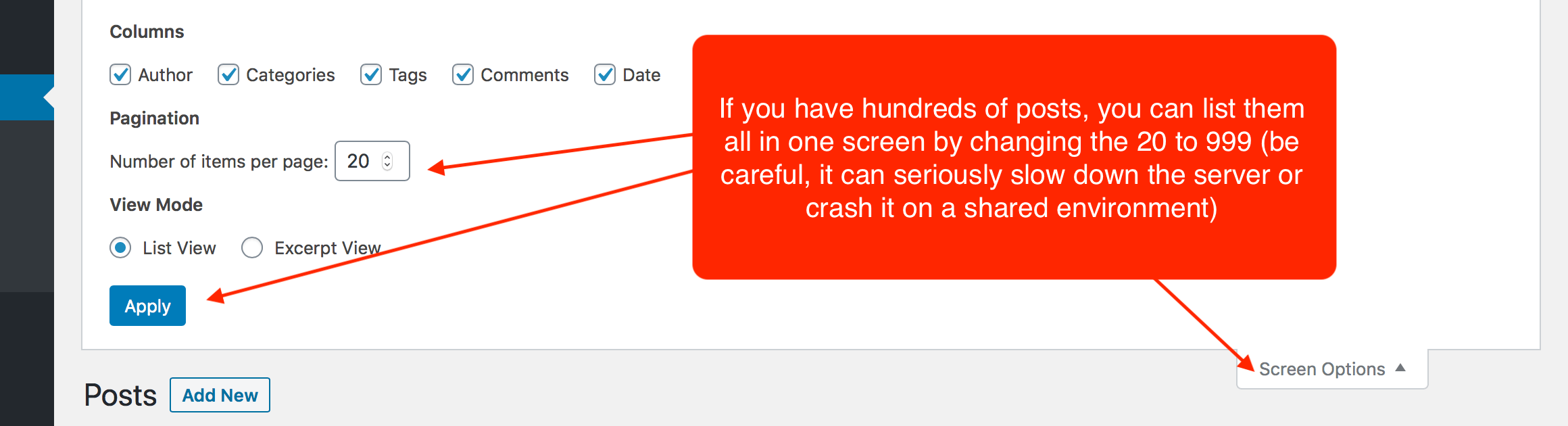 How to enable wordpress comments for old post in bulk