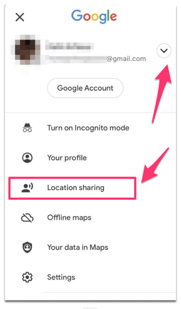 location sharing